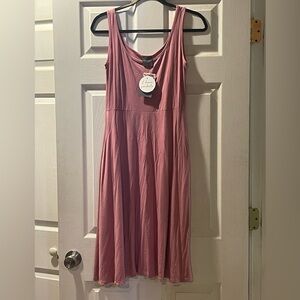 Olivia Rae Dusty Rose Maxi Dress